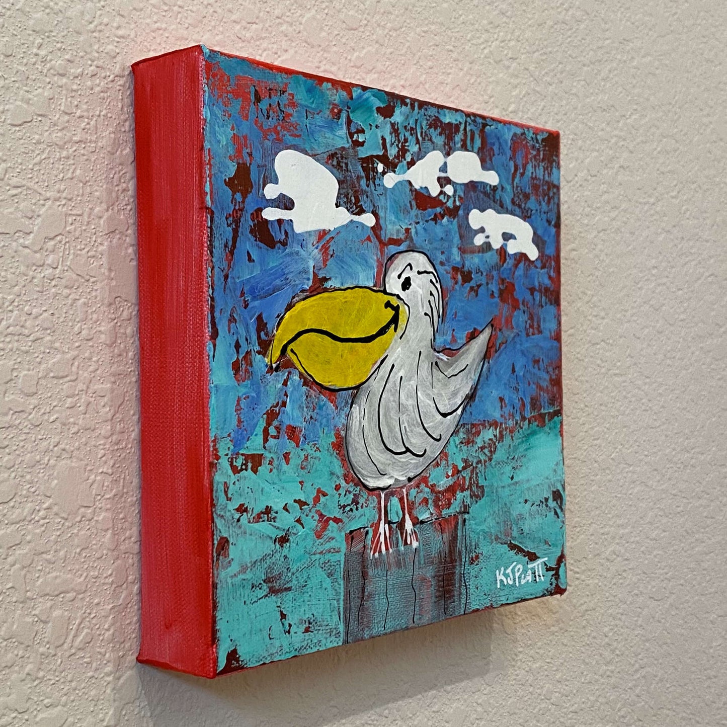 Smirky Pete the Pelican - SOLD