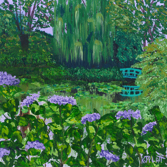 Monet's Garden - SOLD