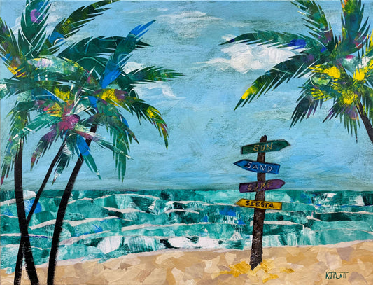 Sun Sand Surf Siesta - SOLD