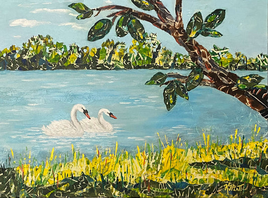 Drifting Through The Reeds - SOLD