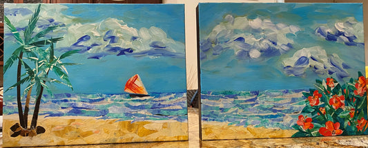 Sailing Through Paradise - SOLD